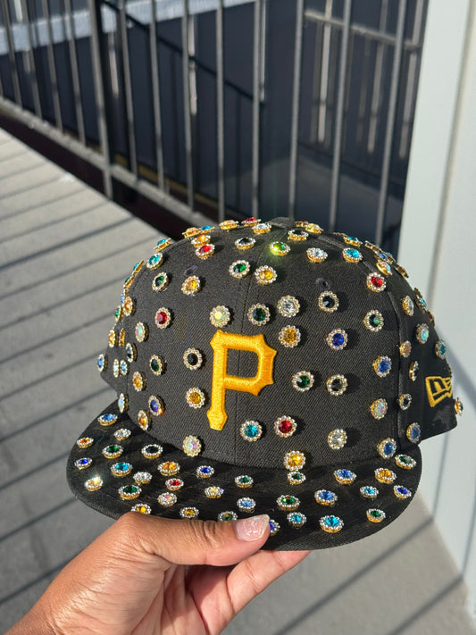 TMFS “Studded crown “ Pirates fitted hat