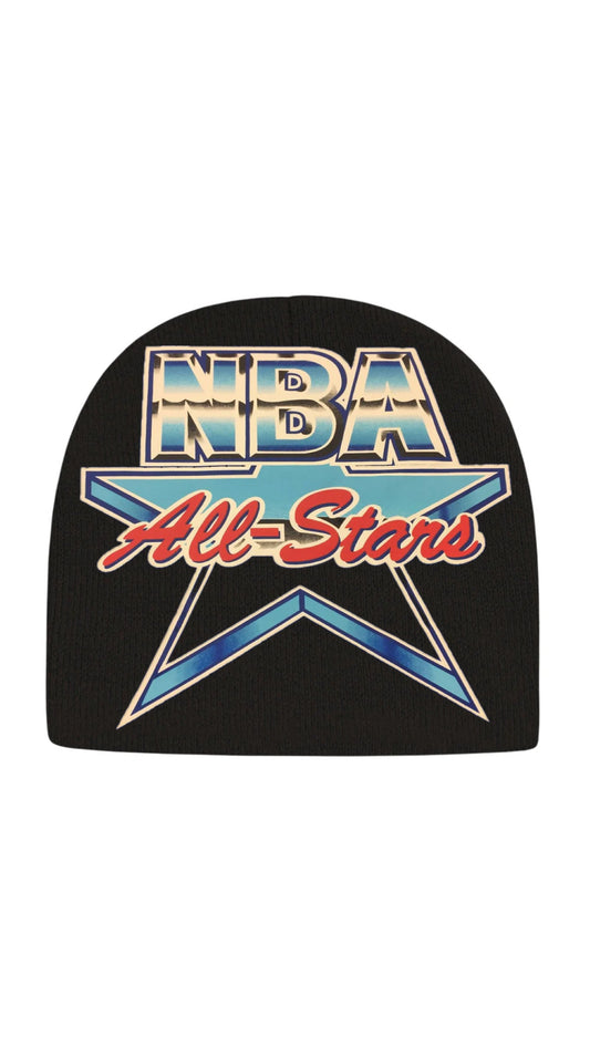IVWHAT “ NBA ALL STAR “ BLACK BEANIE