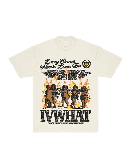 IVWHAT “ SINNERS “ T SHIRT