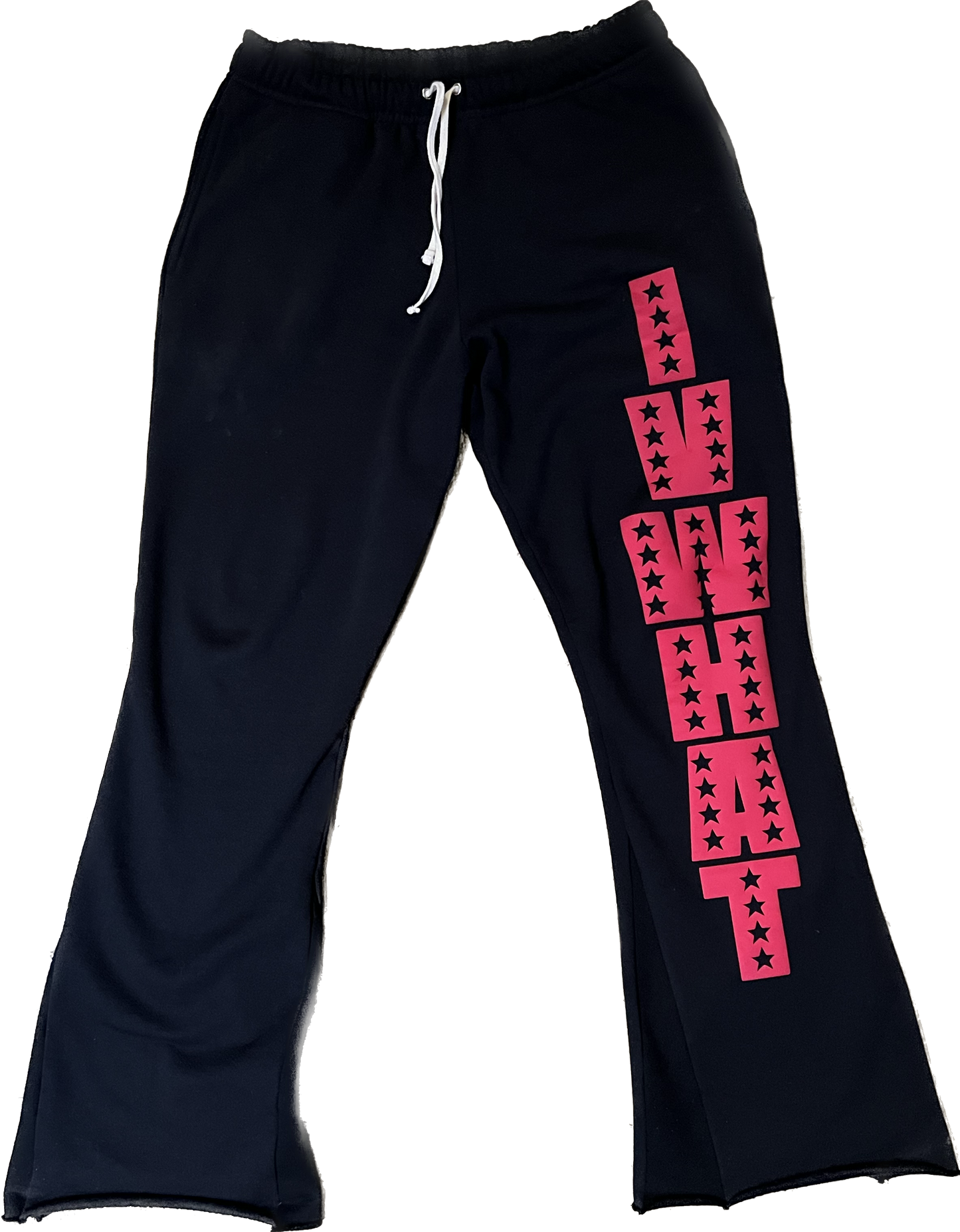 IVWHAT “ BUZZER BEATERS “ FLARE SWEATPANTS