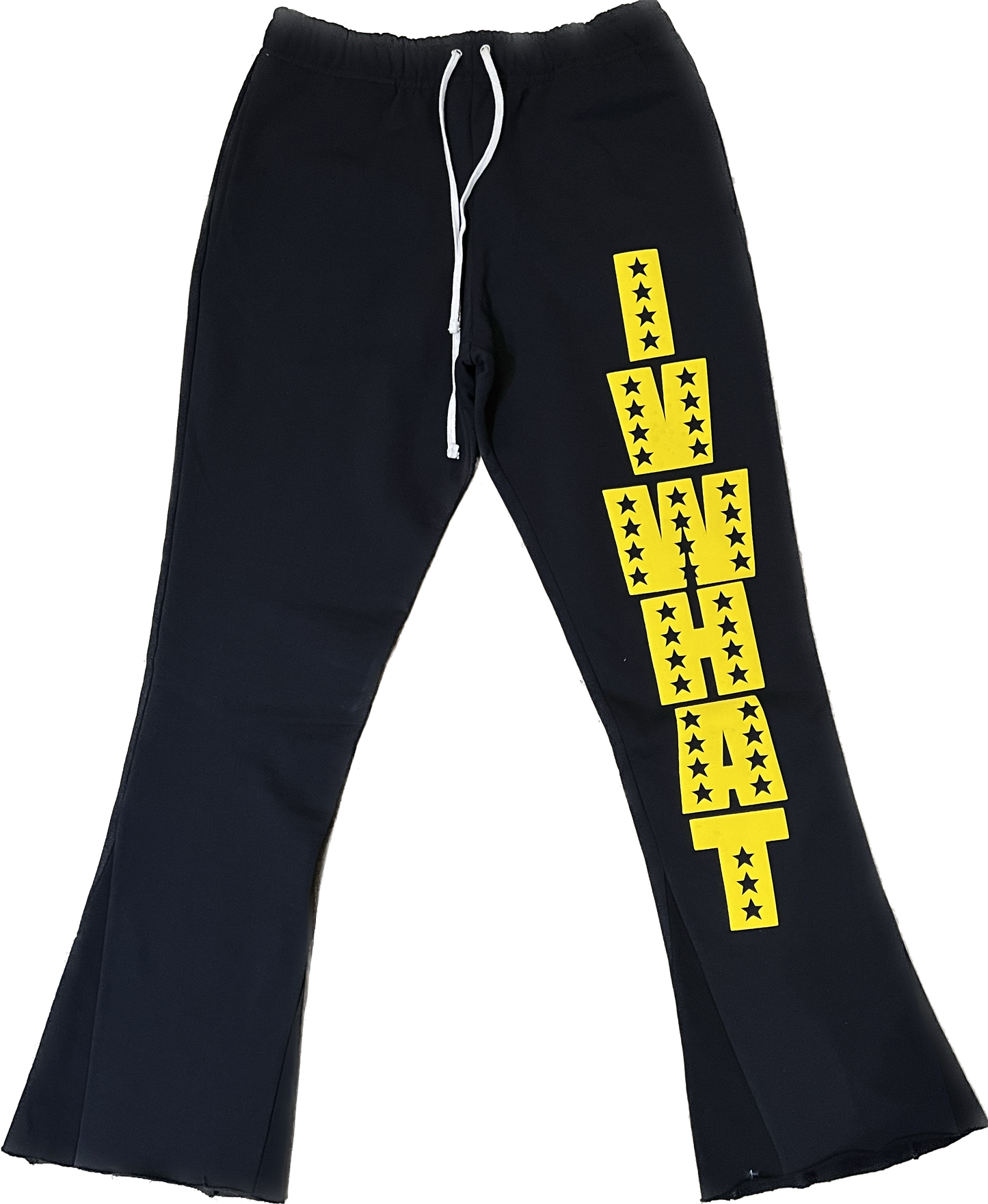 IVWHAT “ THUNDER “ FLARE SWEATPANTS