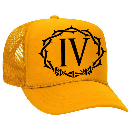 IVWHAT “ CROWN “ YELLOW TRUCKER