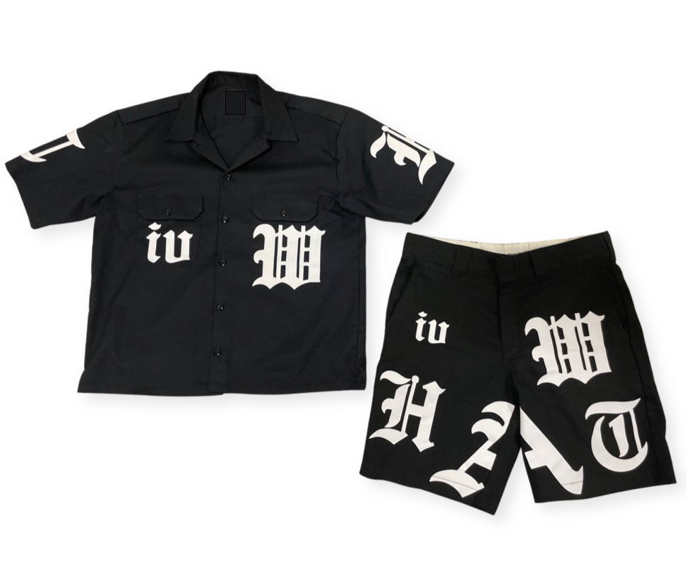 IVWHAT “ OLD ENGLISH “ SHORT WORK SET